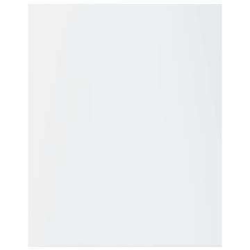 High Gloss White Bookshelf Boards - 4pcs | HipoMarket