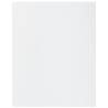 High Gloss White Bookshelf Boards - 4pcs | HipoMarket