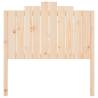 Stylish Solid Wood Pine Bed Headboard | 106x4x110 cm