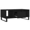 Elegant Black Coffee Table | 90x50x36.5 cm | Durable Design