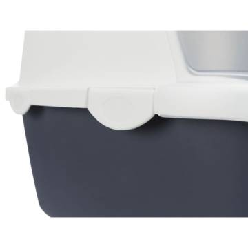 TRIXIE Cat Litter Tray Vico - Blue-grey & White | Hipomarket