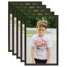 Photo Frames Collage 5pcs - Black MDF 21x29.7cm