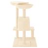 Cat Tree with Scratching Posts - Cream 82 cm | HipoMarket