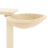 Cat Tree with Scratching Posts - Cream 82 cm | HipoMarket