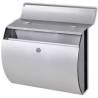 Stainless Steel Mailbox on Stand - Modern & Secure