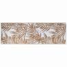 Stylish Brown & White Outdoor Rug 80x250 cm - Reversible Design