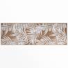 Stylish Brown & White Outdoor Rug 80x250 cm - Reversible Design