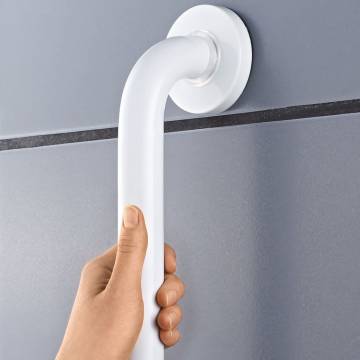 RIDDER Safety Grab Bar 30 cm Aluminium White - Safe & Stylish