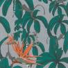 Noordwand Topchic Monkey Jungle Leaves Wallpaper - Green & Grey