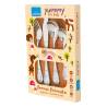 Amefa 4-Piece Children's Cutlery Set - Forest Friends Design