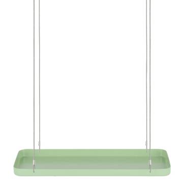 Esschert Design Rectangular Green Hanging Plant Tray - S