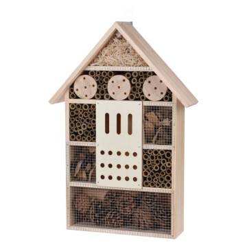 ProGarden Insect Hotel XL | Natural Wooden Bug House