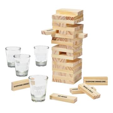 HI Wooden-Tower Drinking Game | Fun Party Experience