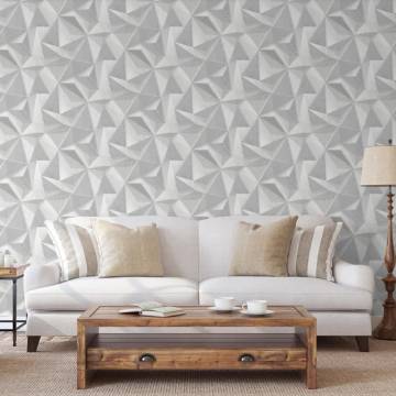 DUTCH WALLCOVERINGS Wallpaper Onyx Light Grey - Quality Design