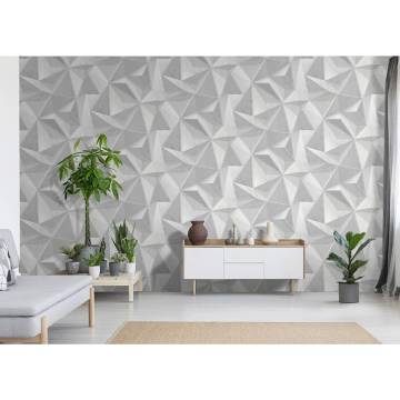 DUTCH WALLCOVERINGS Wallpaper Onyx Light Grey - Quality Design