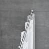 Kleine Wolke Telescopic Shower Curtain Rod 75-125 cm - Chrome