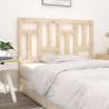 Bed Headboard 140.5x4x100 cm Solid Wood Pine Colour natural Size 140.5 x 100 cm Quantity in Package 1 