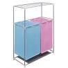 2-Section Laundry Sorter Hampers - Organize Your Laundry Easily