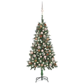 150 cm Pre-lit Christmas Tree with Decorations | HipoMarket