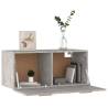 Wall Cabinet Concrete Grey 80x35 cm - Scandinavian Design