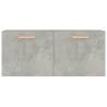 Wall Cabinet Concrete Grey 80x35 cm - Scandinavian Design