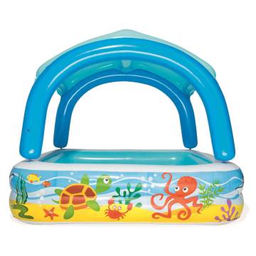 Bestway Canopy Play Pool Blue 140x140 cm - Fun for Kids