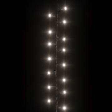 Compact LED String with 400 LEDs - Cold White 13m PVC | HipoMarket