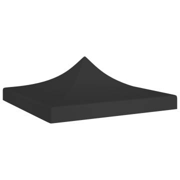 Durable Black Party Tent Roof 3x3m | Hipomarket