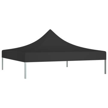 Durable Black Party Tent Roof 3x3m | Hipomarket