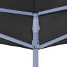 Durable Black Party Tent Roof 3x3m | Hipomarket