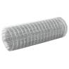 Chicken Wire Fence Galvanised Steel 25x0.5 m Silver Colour silver Size 25 x 0.5 m Quantity in Package 1 Mesh size 12 x 12 mm 