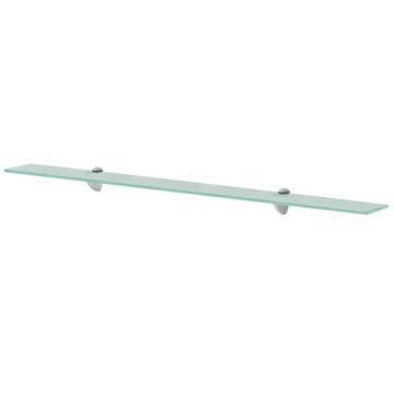 Floating Glass Shelf 100x10 cm - Stylish & Functional