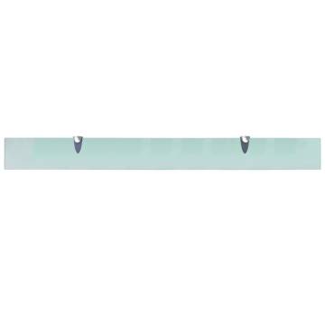 Floating Glass Shelf 100x10 cm - Stylish & Functional