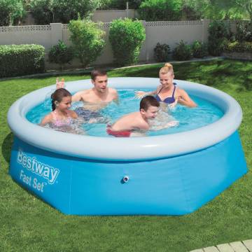 Bestway Fast Set Inflatable Swimming Pool 244x66 cm | Hipomarket