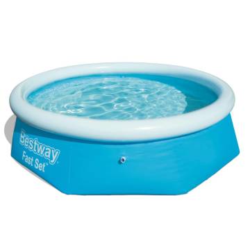 Bestway Fast Set Inflatable Swimming Pool 244x66 cm | Hipomarket