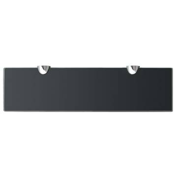 Stylish Floating Glass Shelf 40x10 cm – Functional Decor