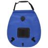 Camping Shower Bag Blue 20L PVC - Perfect for Outdoor Adventures