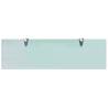 Stylish Floating Glass Shelf 70x20cm - Functional & Modern