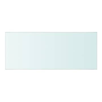 Shelf Panel Glass Clear 50x20 cm - Durable Display Solution