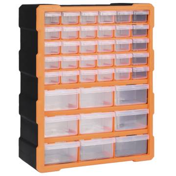 Multi-Drawer Organiser with 39 Drawers - Hipomarket UK