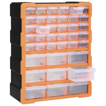 Multi-Drawer Organiser with 39 Drawers - Hipomarket UK