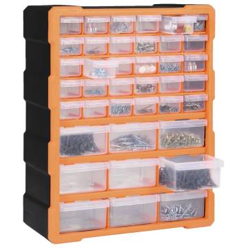 Multi-Drawer Organiser with 39 Drawers - Hipomarket UK