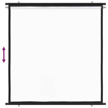 47" Projection Screen - Perfect for Home & Office Use