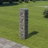 Gabion Wall with Covers Galvanised Steel 20x20x100 cm Size 20 x 20 x 100 cm Quantity in Package 1 