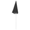 Outdoor Parasol with Steel Pole Anthracite 180 cm - HipoMarket