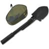 Multifunctional Folding Shovel - Carbon Steel Black | Hipomarket