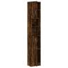 Smoked Oak Bathroom Cabinet - Stylish & Functional Storage