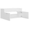 High Gloss White Sink Cabinet - 100x38.5x46 cm