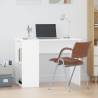 Modern White Desk 100x55x75 cm - Engineered Wood | HipoMarket