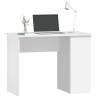 Modern White Desk 100x55x75 cm - Engineered Wood | HipoMarket